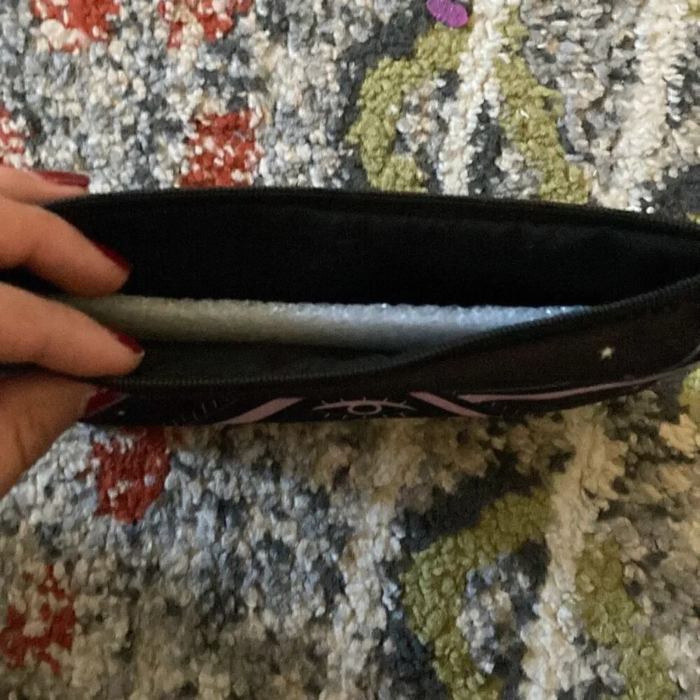 Typo Makeup Bag Black